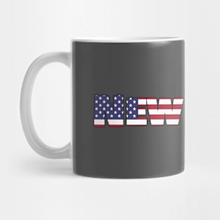 New York State Flag/America Flag Logo Mug